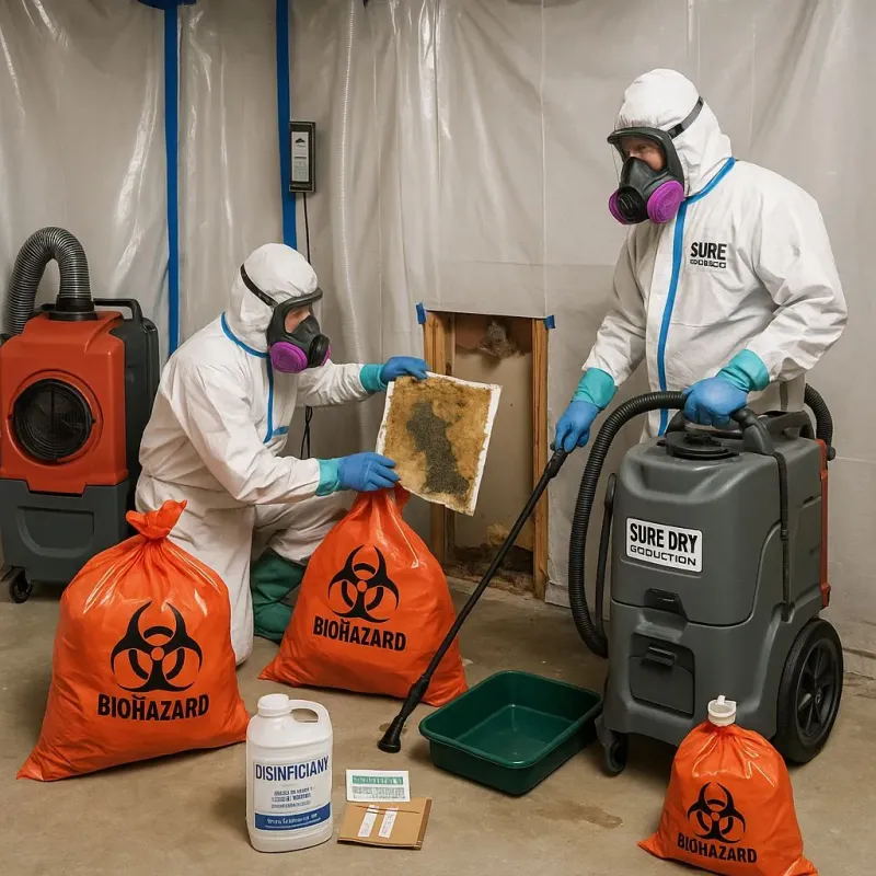 Contaminated Water Handling Protocols process in Benton County, AR