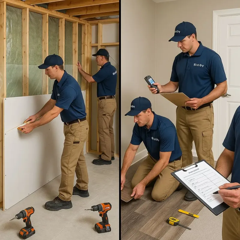 Repairs and Reconstruction process in Benton County, AR